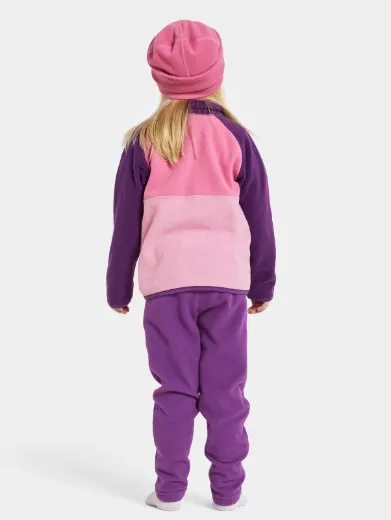 Bilde av Didriksons Monte kids fleece sett Light Heather Pink